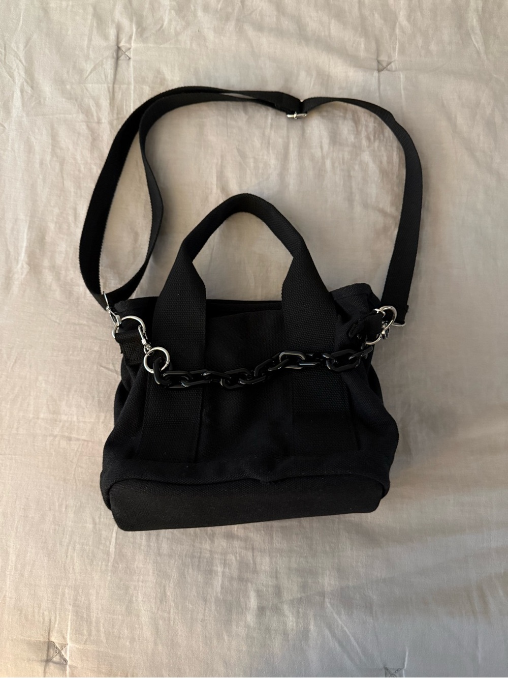 Small black tote